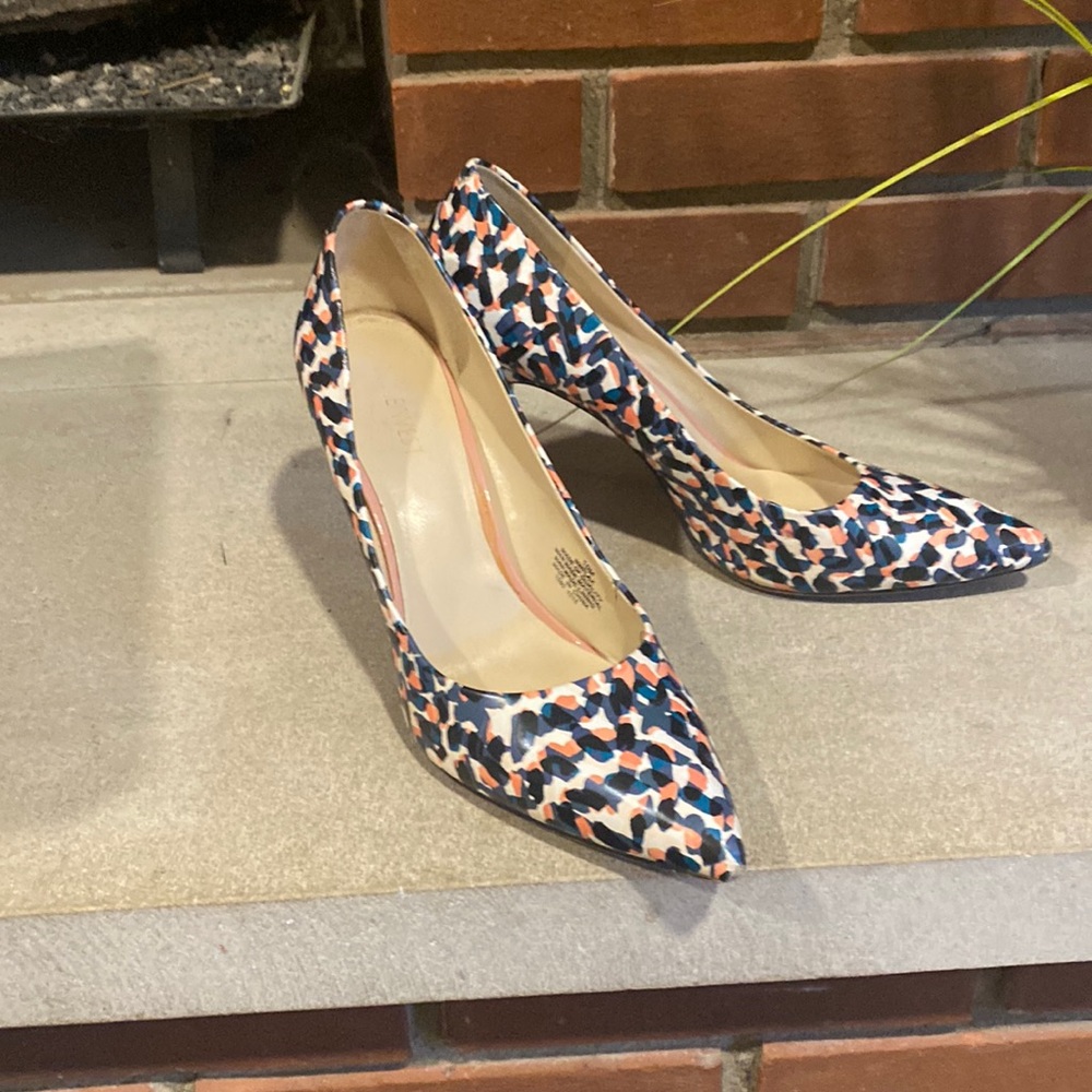Nine West Colorful Pumps, Sz 10